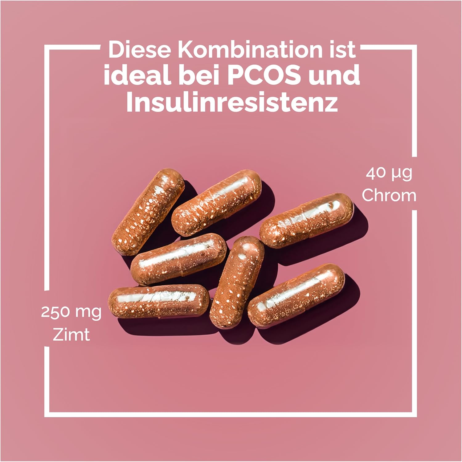 EQUILIBRIO DEGLI ZUCCHERI NEL SANGUE | 90 capsule di cannella con cromo | resistenza all'insulina e regolazione dello zucchero nel sangue | vegano e prodotto in Germania