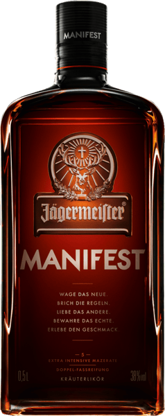 Jägermeister Manifest 38% 05l