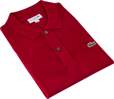 Lacoste Polo Bordeaux Str L L