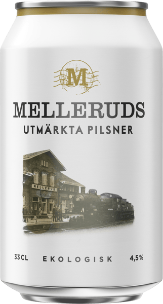 Melleruds Utmärkta Pilsner Ekologisk 45% 24x033l