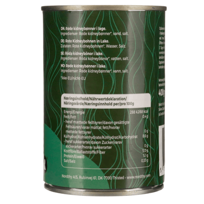 Taste of Nature Røde Rinneybønner 400G