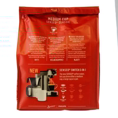 Senseo Classic 36 stk 250g