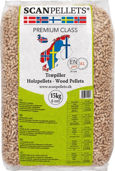 ScanPellets 6mm træpiller 15 kg