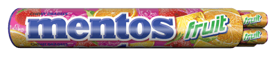 Mentos frutas jumbo roll 8-pak 296 g