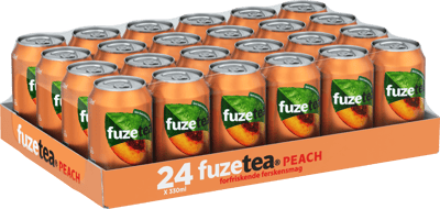 Fuze Tea Black Peach 24x033 l