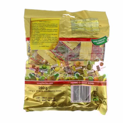 HARIBO MINI GULDBAMSER 250 G