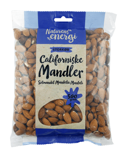 Mandler Naturens Energi 500 g