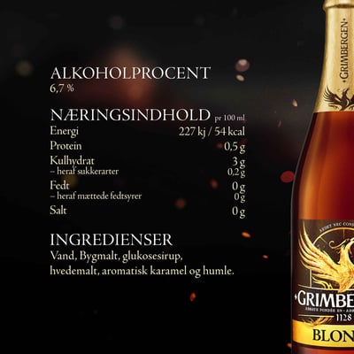 Grimbergen Blonde - Ale 67% Specialøy 24x33cl Flaske