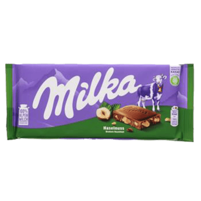 Milka Hasselnød 100g
