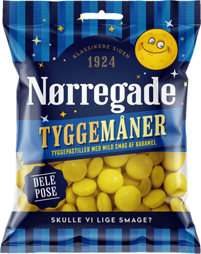 Tyggemåner Nørregade 160g