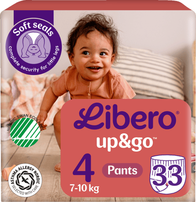 Libero Up&Go 4 7-10kg 33 stk