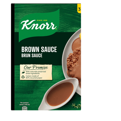 Salsa knorr brun 3x30g