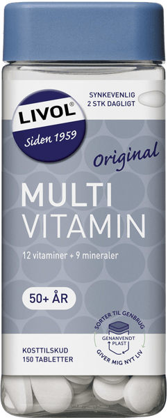 Livol Multivitamin 50+ 150 stk