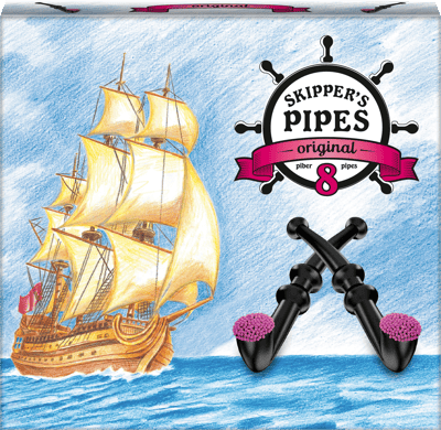 Malaco Skippers Piber 8-pk 136g