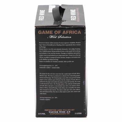 Game of Africa Rød 3 l