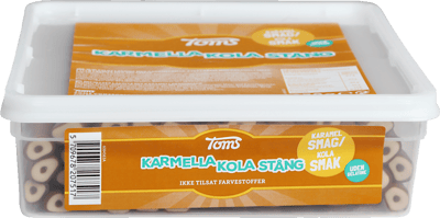 Toms Pingvin Karamella Stænger 50 stk