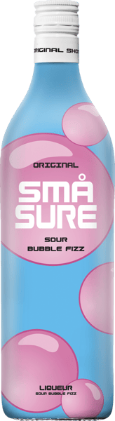 Små Sure Bubble Fizz 164% 1 l