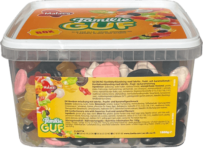 Malaco Familie Guf 180 kg Bøtte