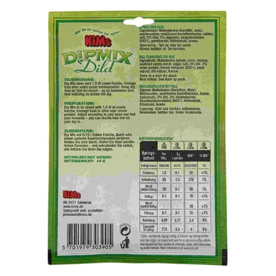 Kims Dip Mix Ridd 14g