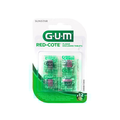 Gum Red-Cote Farvetablet 12 stk
