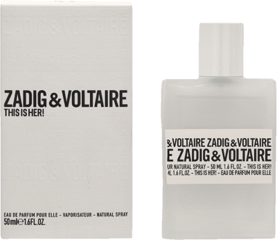 ¡Zadig y Voltaire, esta es ella! EDP 50 ml