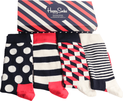 Happy Socken Gavesæt Str 36-40
