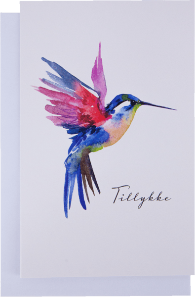 Kort m kuvert 11x17cm