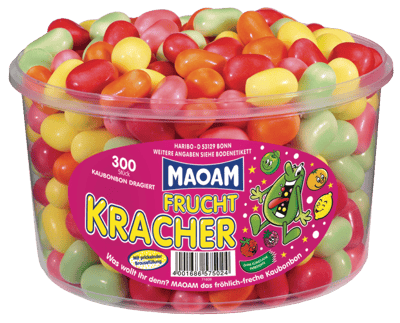 Maoam Frucht Kracher 265 stk 1200 g