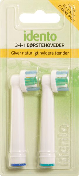 Idento 3-I-1 Børsteheder 2 STK