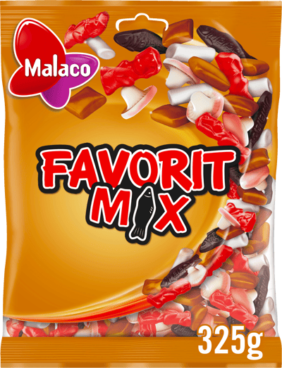 Malaco Godt y Blandet Favorit Mix 325 G