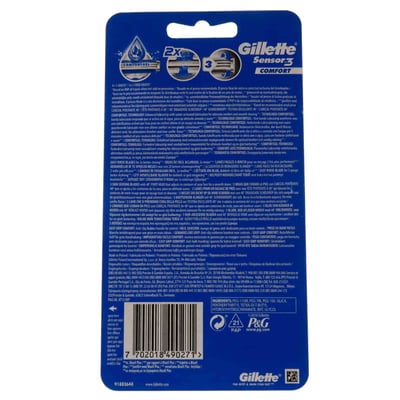 Gillette Sensor3 4+1 Value Pack