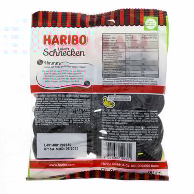Haribo Lakritz Schnecken 175g
