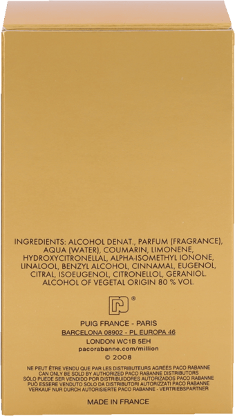 Paco Rabanne 1 Million EDT Spray 50 ml
