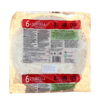 Santa Maria Tex Mex Tortilla Wrap 6 STK 371 G