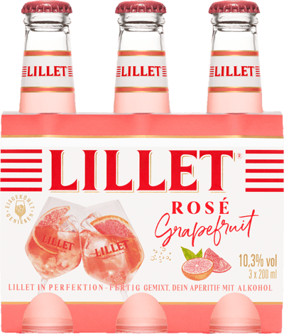 Lillet Rosé Grapefruit 3er-Pack 103% 06l