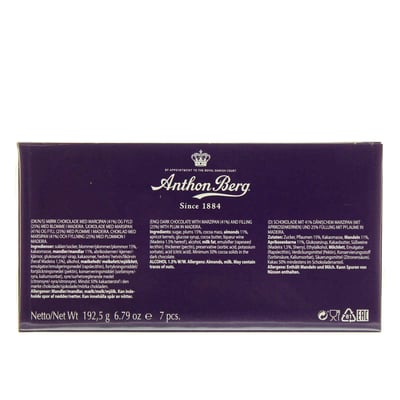 Anthon Berg Blomme i Madeira 1925 g