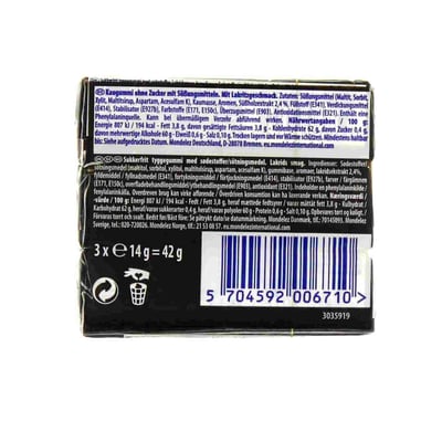 Stimorol Real Liquorice Sukkerfri 3-pak 42 g