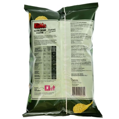 Kims Sour Cream & Ceaps Chips 170 G