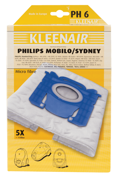 Støvsugerposer Philips Sydney (147804) PHI6
