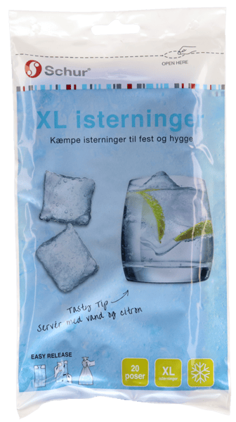Isterningeposer 20 poser XL