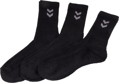 Hummel Basic Sokker 3-Pak Sort 32-35