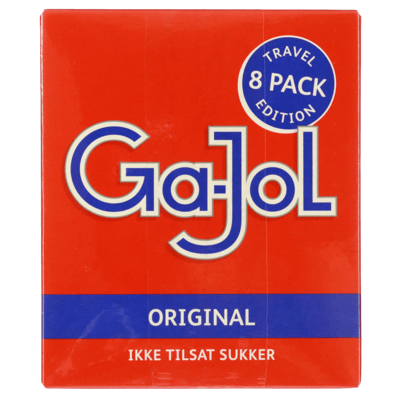 Ga-Jol Rød originale Sukkerfri 8x23g