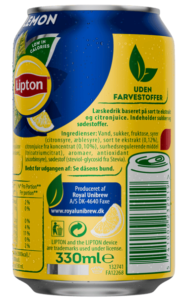 Lipton Lemon Ice Tea 24x033l