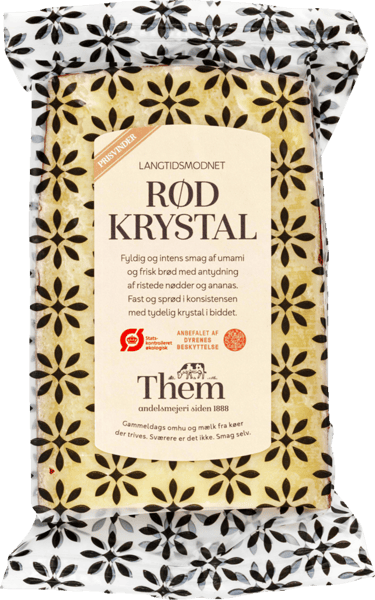 Them Rød Krystal Øko 225 g