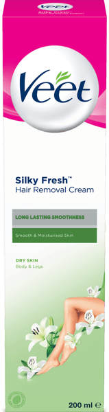 Veet hårfjerningcreme fino a tør hud 200 ml