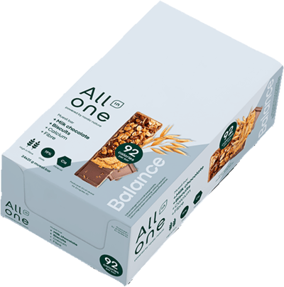 All In One 25g Müslibar Biscuit Choco
