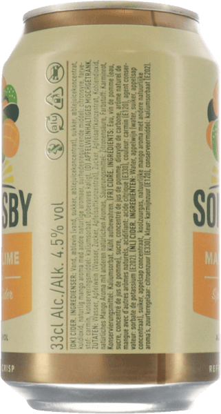 Somersby Mango Lime 20x033L