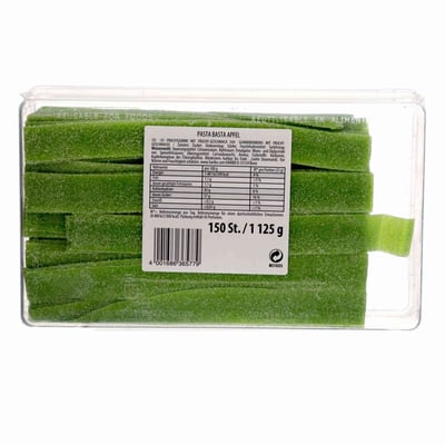 Haribo Pasta Basta Æble 150 Stk 1125 G