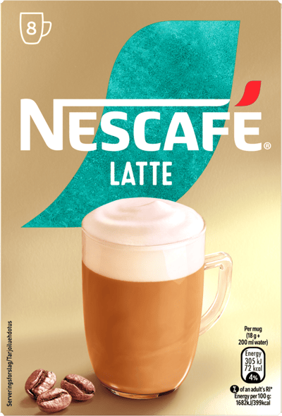 Latte instantáneo Nescafé 6 Stk