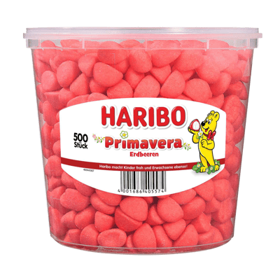 HARIBO Primavera Erdbeeren 1150g de
